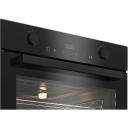 Beko Krosnis BBVM17400B, 72 L, Elektrinė, Hidrolitinė, Elektroninė, Garų funkcija, Juoda