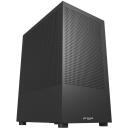 Fsp Korpuss S110-B, 1 x 2.5"; 2 x 3.5", 4, micro ATX, 120mm ventilatori, melns