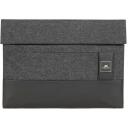 Rivacase Korpusas 8803BLACKMELANGE, 13.3", 310g, poliesteris, PU, 340x250x18mm, 2 ki&scaron;enės