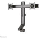 Neomounts monitors stiprinājuma roka FPMA-D860DBLACK, 10-27", 7 kg, 240-470 mm augstuma regulē&scaron;ana, 360&deg; rotācija, 20&deg; svēr&scaron;ana
