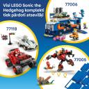 Lego Konstruktors 77117, 126 gab., Sonic minifigūra, Haosa smaragds, 3 Zelta gredzeni