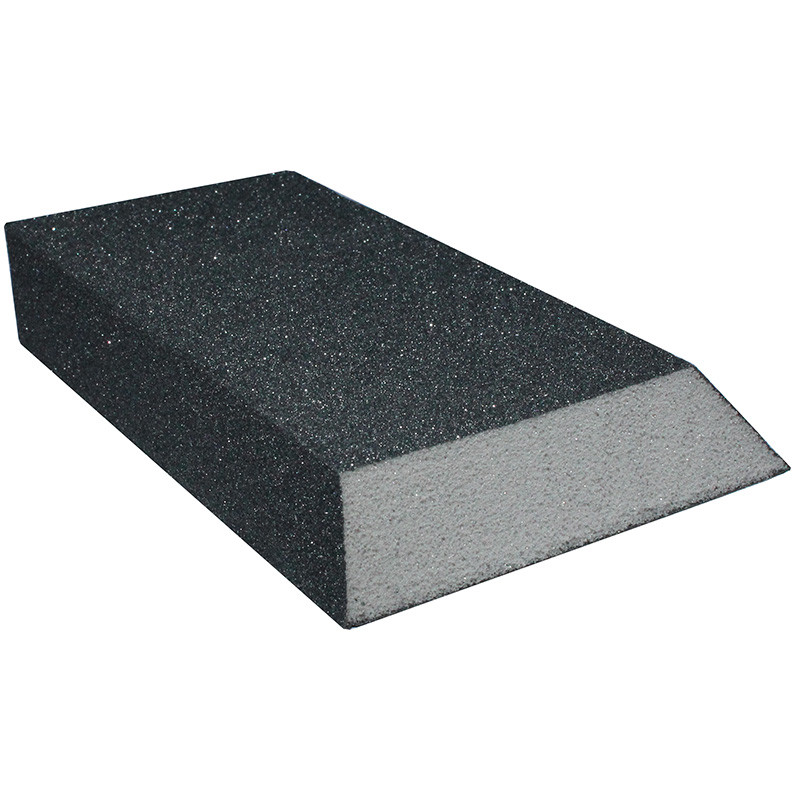 Sanding sponge 220, inclined 125x90x25mm, ABREX