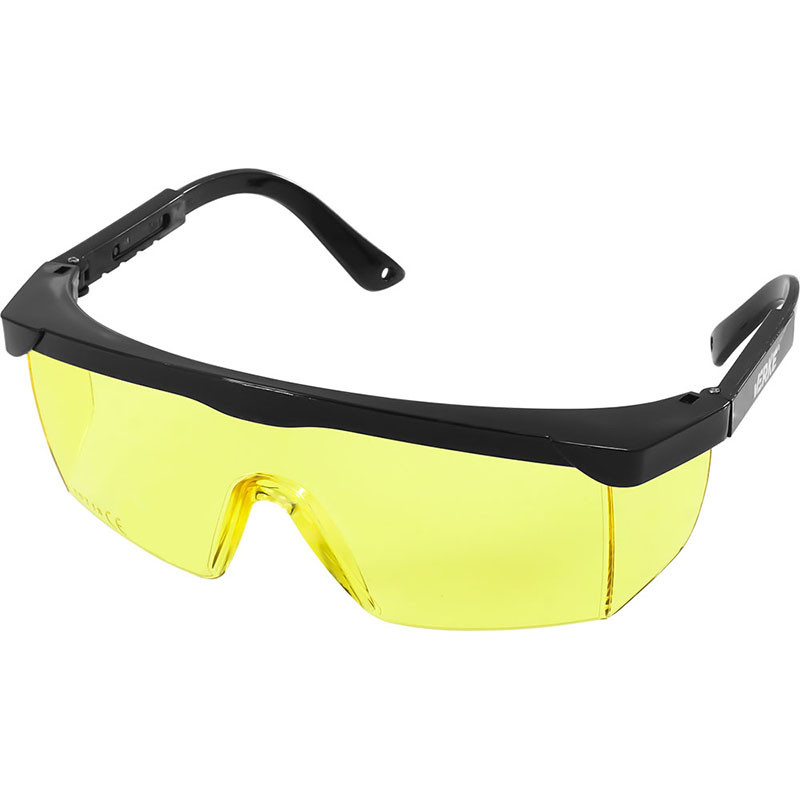 Защитные очки, открытые, желтые линзы VERKE