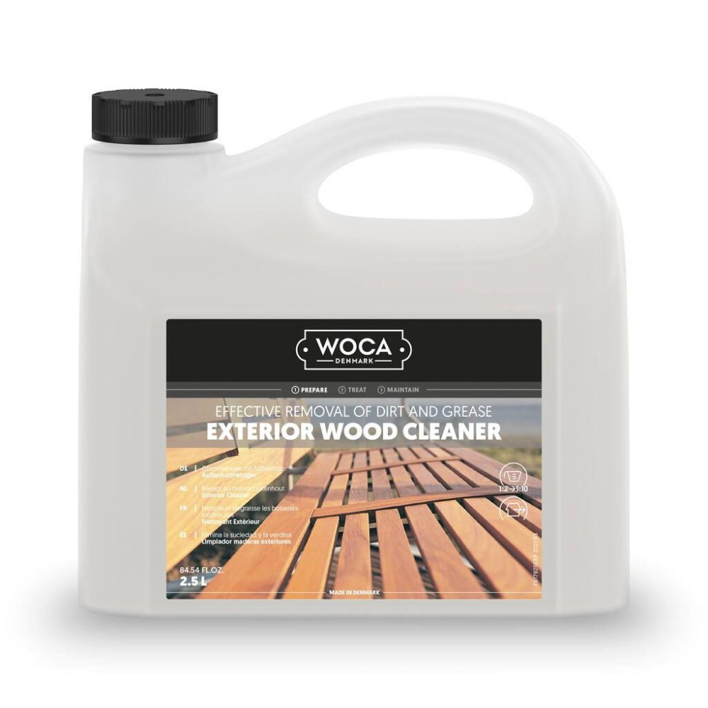 Koka virsmu tīrītājs ārdarbiem Exterior Wood Cleaner 2.5L 617925A WOCA