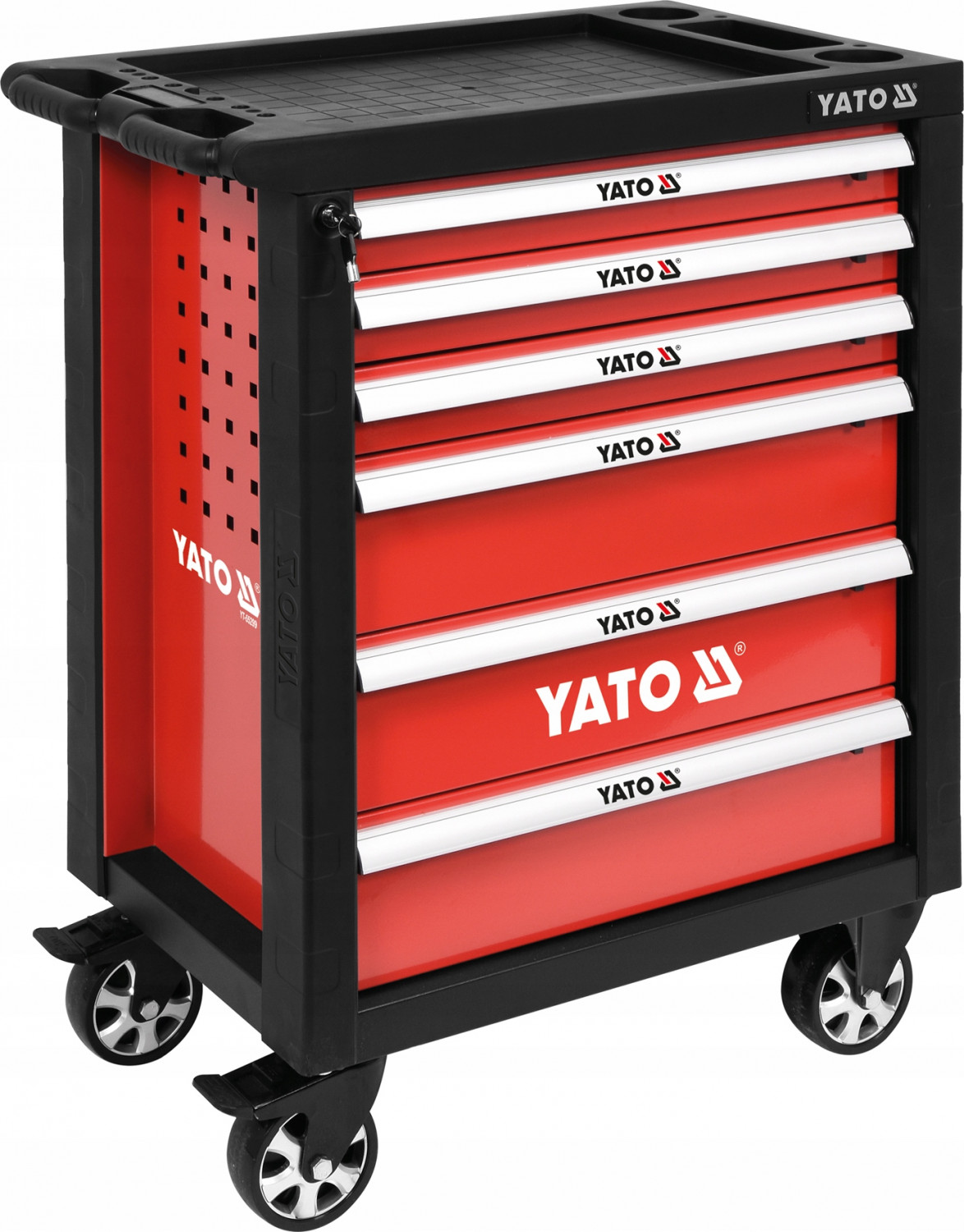 Инструментальная тележка с 6 ящиками YT-55299 YATO
