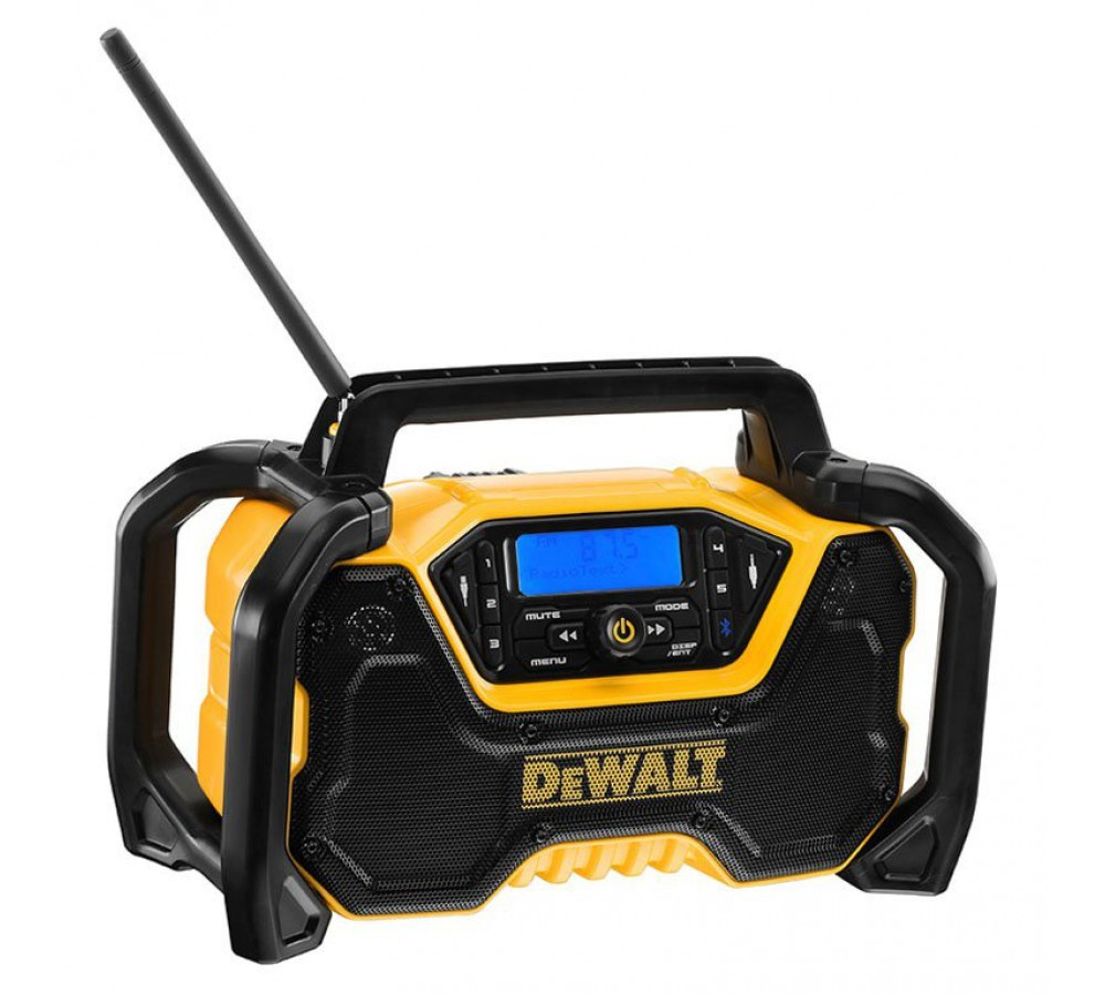 Аккумуляторная радио 18В (без аккумулятора и зарядного устройства) DCR029-QW DeWALT