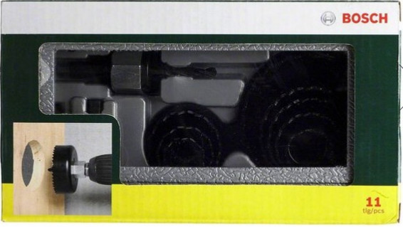 11-osaline Bosch augusaagide komplekt (kuni 68 mm) 2607019450, BOSCH