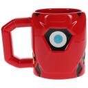 Paladone Dzelzs vīra formas krūze PP11321MA, 500ml, siltuma maiņas loka reaktors, keramikas, daudzkrāsaina