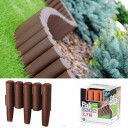 Dobju apmale Palisada 2.7m x h15.5cm brūna IPAL5_BRAZOWY Prosperplast