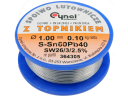SOLDER SN60PB40 1.0MM 100G 76810 TOYA