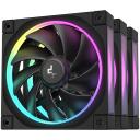 Deepcool Ventilaator FL12-3 IN 1 R-FL12-BKAPN3-G, 500-2150 RPM, 55 CFM, 32 dB(A), 3 ventilaatorit, RGB LED