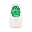 Akiniai ekologiški Go Green 250ml 10 vnt. baltas  1901358