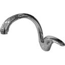 Baltic Aqua Jaucēkjrāns virtuves izlietnei B-3/401 9044841, hromēta spīdīga virsma, vienas sviras jaucējkrāns ar izvelkamu du&scaron;u