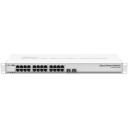 Mikrotik CSS326-24G-2S+RM управляемый коммутатор, 24 RJ-45 Gigabit порта, 2 SFP+ порта, 4000 VLAN, DC/PoE, 19 W