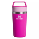 Termokrūze The Café-To-Go Travel Mug 0,35L Stanley® 2812080102 fuksija, nerūsējošais tērauds, 7,8x7,8x19cm, 290g