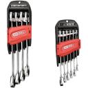 Kstools Kombineeritud mutriv&otilde;tmete komplekt 503.4250, 19mm, 1244g, Kroom-vanaadium, 72 hammast, DIN 3113, DIN ISO 3318