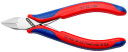 Elektronikas diagonālie griezēji, KNIPEX, 77 32 130, izturīgs dizains, asums 62 HRC, 130 mm garums