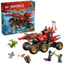 Lego NINJAGO 71869 Žemės Bounty, 1214 elementų, 6 figūrėlės, 9+ metų