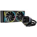 Deepcool vedelik jahuti protsessorile LM240 R-LM240-BKDMMC-1, 66.23 cfm, 2 ventilaatorit, 400-2400 rpm, 36.07 dBA