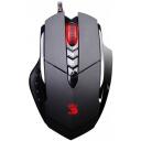 A4Tech optiskā pele V7m A4TMYS43940, 3200DPI, 8 pogas, 1.8m vads, USB, 1000Hz, sarkana apgaismojums, spēļu pielietojums