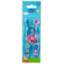 Peppa Pig zobu birste 3761, 2 gab., mīksti sari, jautri un saisto&scaron;i, vecāku uzraudzība