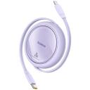 Baseus Free2Pull USB-C į iP 20W 1m P10364501511-00, 20W, 100cm, iki 480 Mbps, maitinimo laidas, reguliuojamas ilgis