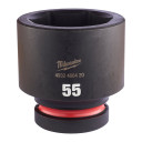 SHOCKWAVE&trade; IMPACT DUTY TRIECIENIZTURĪGAS UZGRIEŽŅU MUCIŅAS, 55 MM 1" IMPACT SOCKET STD - 1PC, 4932480420 MILWAUKEE
