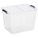 Nhg Home box Flex 2753245, 30L, ristk&uuml;lik, l&auml;bipaistev, plastmass, 430mm, 330mm, 300mm