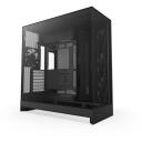 Nzxt Корпус H9 Flow CM-H92FB-01, 3x140мм передние вентиляторы, 1x120мм задний вентилятор, поддержка радиатора 420мм
