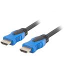 Lanberg HDMI kaabel 7,5 m CA-HDMI-20CU-0075-BK, 4K tugi, 1080p tugi, 18 Gbit/s