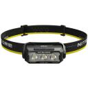 Nitecore HA15 UHE LED žibintuvėlis, 400 lm, 43 g, 6 lempų, 1100 mAh baterija, USB įkrovimas, 114 h veikimo laikas