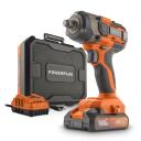 Smūginis veržliasukis 20V 220Nm, POWERPLUS, POWDP20161, Maks. sukimo momentas: 220 Nm, Akumuliatoriaus talpa: 2000 mAh