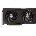 Sapphire Видеокарта PULSE 11350-04-20G 8GB GDDR6, 128 бит, PCI-E 5.0, 3320 МГц, 2 x DisplayPort, 1 x HDMI