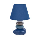 Galda lampa STONE H31cm, zila DH08586