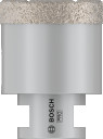 Dimanta caurumzāģis 55 mm DrySpeed Best for Ceramic, Mazām leņķa slīpma&scaron;īnām PRO CERAMIC DRY KROŅURBIS, 2608587126, BOSCH