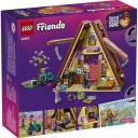 Lego DRAUGAI 42682 Gamta Glamping Kabina, 295 elementai, 2 figūrėlės, 6+ metų