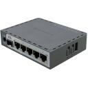 Mikrotik hEX S Ruuter E60IUGS 5x 10/100/1000M, 1x SFP, 1x USB 3.0, 1x PoE, 24V 1.2A toiteadapter