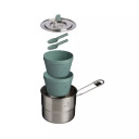 Ēdienu gatavo&scaron;anas komplekts kempingā Stanley Wildfare Go Two 1.1L 2809997020 Stanley&reg; zilganpelēks/tum&scaron;i pelēks
