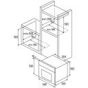 Cata Cepe&scaron;krāsns MD 6106 X 07033303, 60 L, Multifunkcionāla, AquaSmart, Skārienkontrole, Konvekcija, 220-240 V, 2180 W