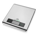 Кухонные весы с приложением для смартфона, максимальной нагрузкой 5 kg, шагом 1 g и LCD-дисплеем Nutri Vital ETA079090000 Silver ETA
