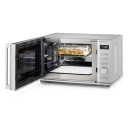 Brīvi stāvoša mikroviļņu krāsns ar grilu un keramisko pamatni 20 L 800 W Sudraba MG 20 Cube 03325 Caso