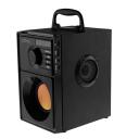 Media-Tech Boombox BT MT3145_V2, 15 W, 6 ч, Bluetooth, FM, 3.5 мм AUX, microSD, USB, пульт дистанционного управления