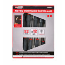 GO-THRU PĒC STRIKING CAP Skrūvgriežu komplekts 12 gab. (6xSL + 6xPH), izturīgs CrV S2 tērauds, magnētiskais gals, ergonomisks rokturis, AW36952, AWTOOLS