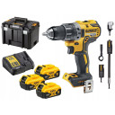 Akumuliatorinis gręžtuvas 18V DCD791P3A 70/27Nm, 3x5Ah BL; DCD791P3A-QW DEWALT
