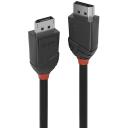 Lindy DisplayPort kabelis 36492, 2 m, 30AWG, 4K 4096x2160@60Hz, 21.6Gbps, juodas, PVC, tiesus kontaktas, 1 vnt