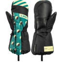 Cimdi LITTLE PAW Mitt Long, LEKI, 4028173373093, BLACK GREEN, 5