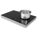 Galda virsmas indukcijas plīts ar 2 gatavošanas zonām Sensor-Touch displeju un taimeri melna ProGourmet 3500 Caso