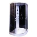 Baltic Aqua Du&scaron;as kabīne NAVIA-L 9122570, 900mm, 900mm, 2150mm, pusapaļa, hidromasāža
