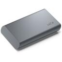 Lacie Внешний SSD STKH1000800 1TB, скорость чтения 1050 MB/s, скорость записи 450 MB/s, USB Type-C, серый, защита паролем