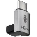 Goobay USB-C adapteris vertikāls 90&deg; īss, 74444, 8K60Hz, 40 Gbps, metāla korpuss, 240 W strāvas padeve